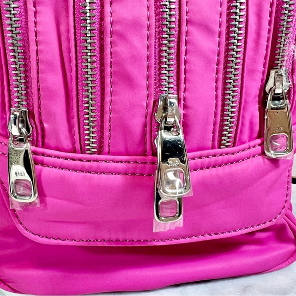 Dolce & Gabbana Large Fuchsia “Lily Glam” Canvas Shoulder Bag - Picture 6 of 11
